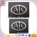 Cheap jeans imitation leather label patches adhesive made in China